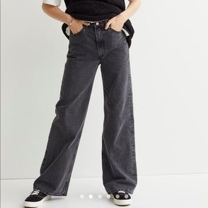 H&M wide leg jeans